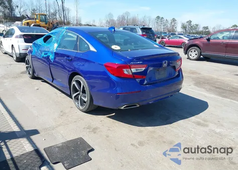 2020 Honda Accord Sport из США, поврежденный, VIN 1HGCV1F33LA057329